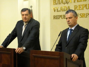 Banjaluka - Dodik i Radoncic-press